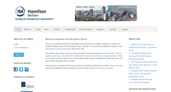 Desktop Screenshot of isahamilton.com